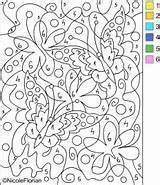 Number Coloring Pages Color sketch template