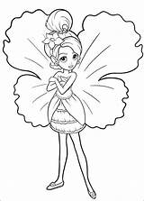 Barbie Coloring Pages Fairy Color Print Printable Fairies Printables Princess Para Girls Template Girl Disney Sheets Colorear Kids Adult Cute sketch template