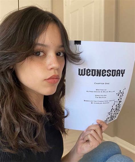 jenna ortega cast as wednesday addams in upcoming netflix series