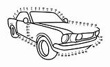 Dots Connect Car Coloring Pages Cars Printable Worksheets Disney Printablee Via sketch template