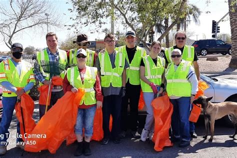 hunt highway litter clean up event a great success san tan valley