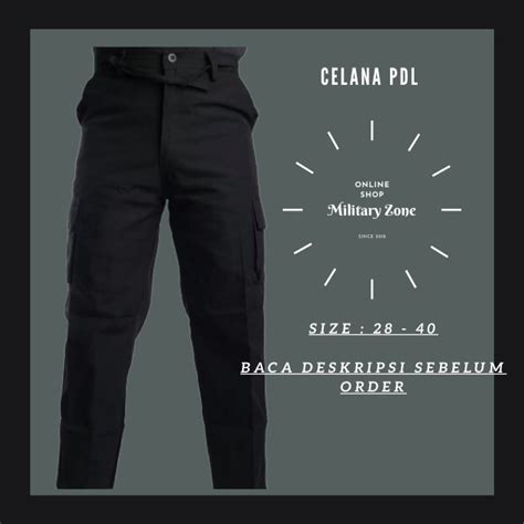 [SIAP KIRIM] CELANA PRIA BLACKHAWK TACTICAL ORIGINAL PANJANG HITAM PDL