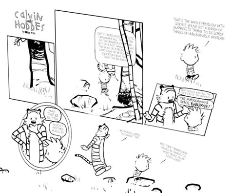 Calvin And Hobbes 3d Comic Strip