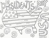 Presidents Coloring Pages President George Abraham Lincoln Washington Learn Print Doodle Alley Popular Coloringhome Usa sketch template