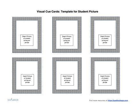 visual cue cards udl strategies
