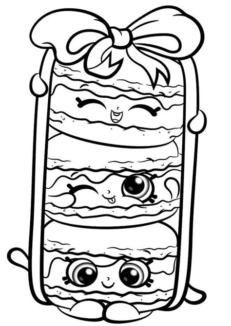 easy  print shopkins coloring pages chibi coloring pages