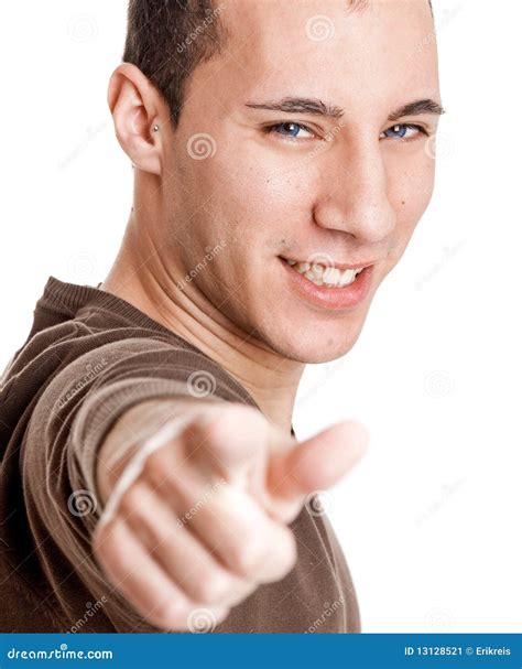 pointing stock image image  person cool pointing