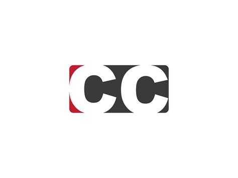 creative square shape cc logo png monogram png cc logo letter design