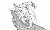 Fire Deviantart Dragon Wings Base Skywing Hobbyist Artist Digital Transparent Drawing Reference Dragons sketch template