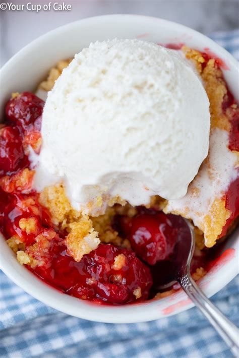 easy cherry dump cake  ingredients  cup  cake