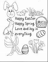Coloring Pages Spring Christian Printable Getcolorings Easte Color Religious sketch template