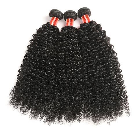 【12a 4pcs】peruvian kinky curly virgin hair bundles unprocessed human