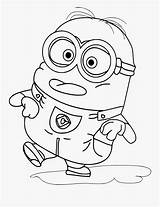 Minion Colouring Cute Pages Clipart Clipartkey sketch template