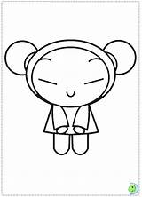Pucca Coloring Pages Dinokids Puca Close Printable Library Popular Books sketch template