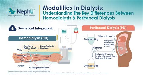 infographic modalities  dialysis understanding  key differences