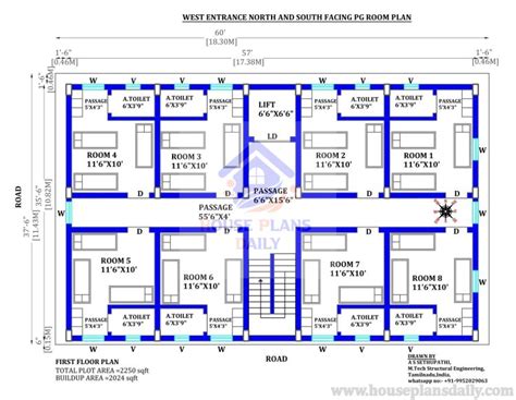 hostel plan hostel floor plan hostel building plan house plan and