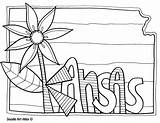 Coloring Kansas Pages State Doodle Alley Social Studies Sheets States Symbols United Own Color Nevada Splash Mountain Getcolorings Kids Awesome sketch template