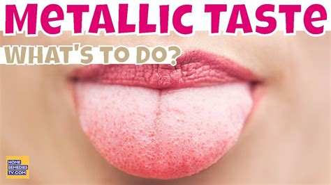 how to get rid of a metallic taste in your mouth cure metallic taste