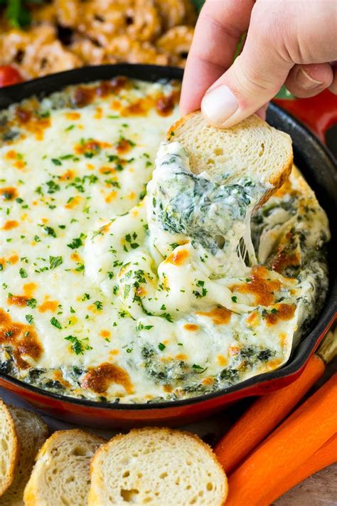 hot spinach dip dinner   zoo