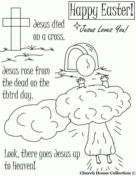 religious easter coloring page coloring home