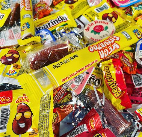 piece mexican candy box mexican candy gift assortment  etsy