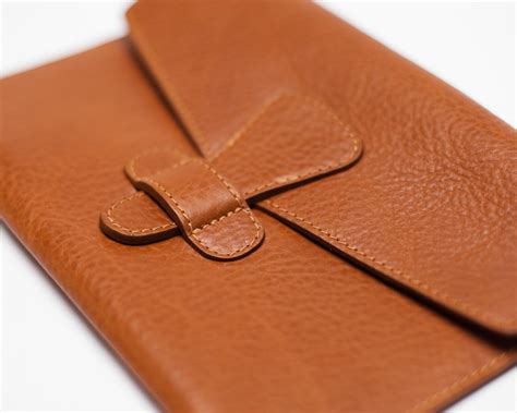 leather ipad mini case handmade leather tablet accessory lotuff leather