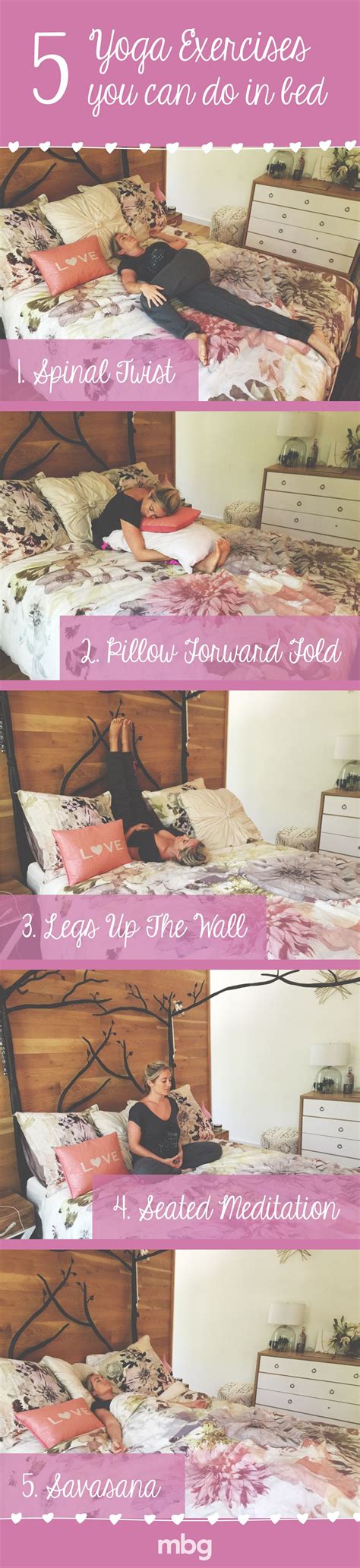 A Relaxing Yoga Sequence You Can Do In Bed Relaxing Yoga Yoga