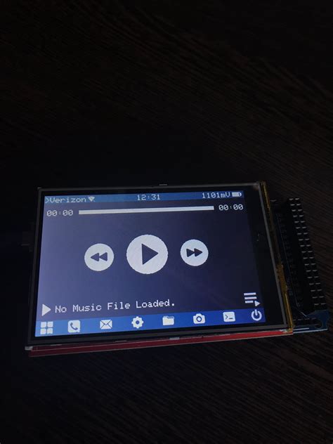 building  arduino operating system      media player