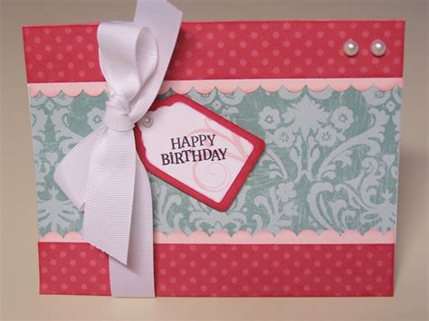 stampers cottage super simple birthday card
