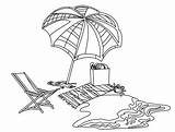 Coloring Pages Beach Hard Print Kids Color Clipart Towel Printable Summer Scenes House Mexico Sheets Cliparts Astonishing Book Umbrella Adults sketch template