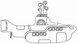 Submarine Yellowsubmarine Submarino Amarelo Acessar Escolha Pasta sketch template