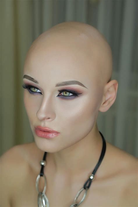 Pin On Bald Girl