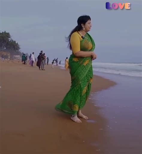 Aunty Hot Beach Show Lekshmi Nair By Aged Love 2