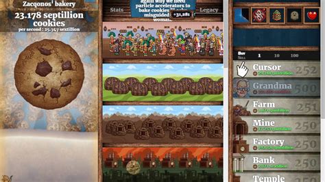 cookie clicker  hacked