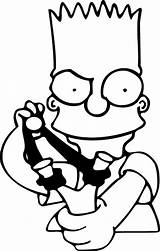 Simpsons Sling Fastdecals sketch template