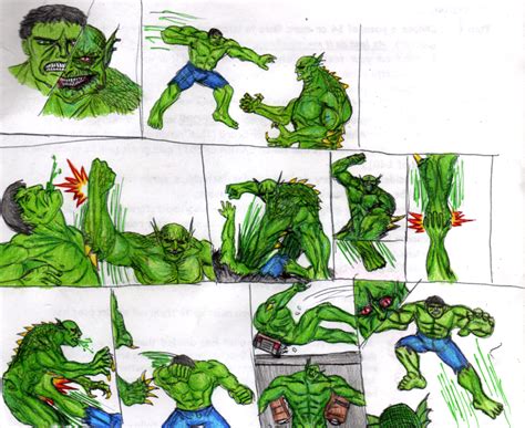 Hulk Vs Abomination By Cosbydaf On Deviantart
