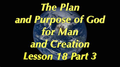 plan purpose lesson  part  youtube