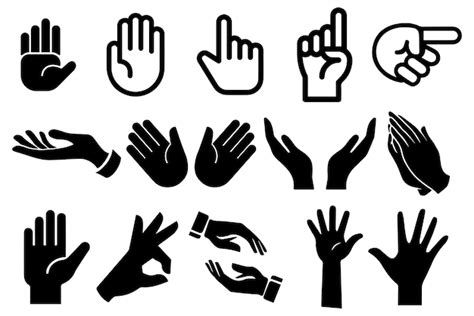 hand symbol vectors illustrations    freepik