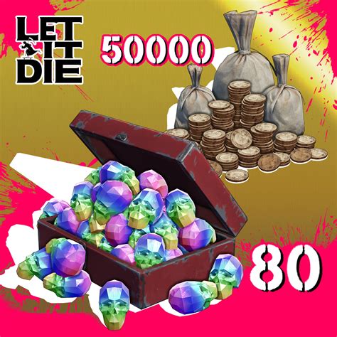 80 death metal 50 000 kill coins let it die
