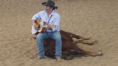 longreach qld outback stockman  show  lachie cosser july  flickr