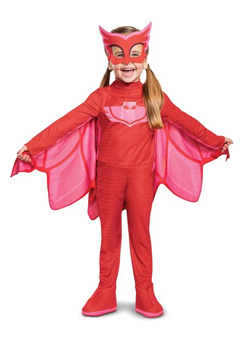 kids deluxe pj masks owlette light  costume