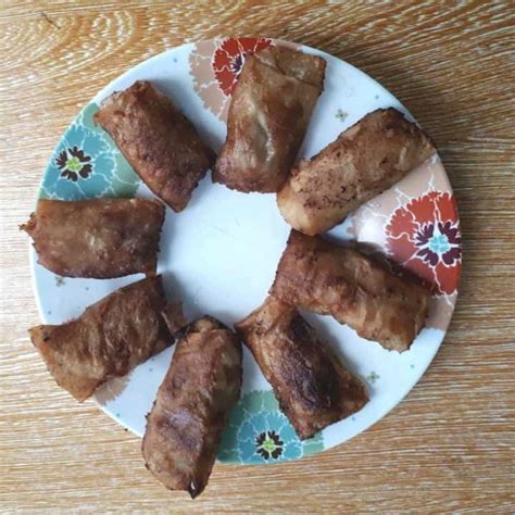 beef lumpia recipe filipino spring roll the odehlicious