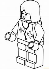 Lego Coloring Nurse City Doctor Pages Lady Printable Color Drawing Print Categories Dolls Toys Supercoloring Coloringpagesonly sketch template