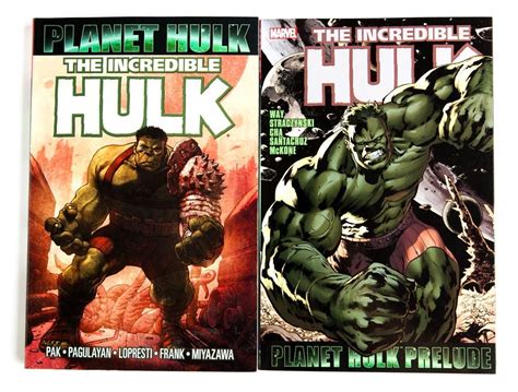 Hulk Planet Hulk Hulk Prelude Lot Of 2