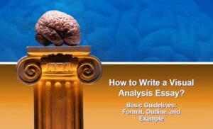 write  visual analysis essay format outline   wrter