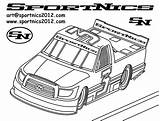 Coloring Pages Race Nascar Cars Drag Car Printable Getcolorings Color Getdrawings sketch template
