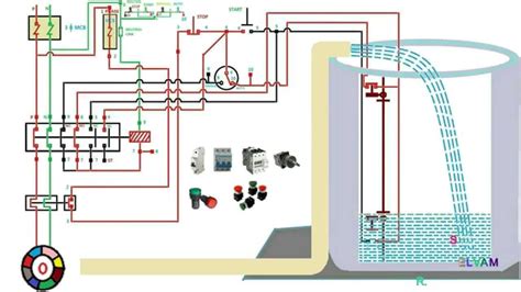 single phase submersible pump control panel wiring diagram