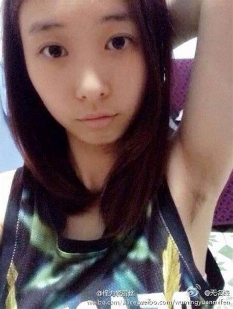 new asian trend armpit selfies amped asia magazine