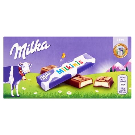 original fresh milka milkinis chocolate bars xg  oz european products store