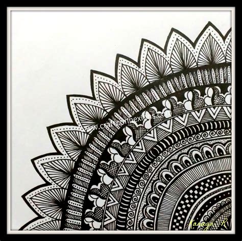 doodle mandala  doodle art  beginners doodle art mandala painting